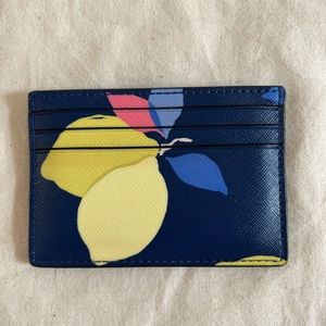 Kate Spade New York Cameron Lemon Zest Slim Card Holder